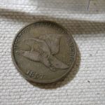 1857 U.S Flying Eagle 1 Cent Very Fine