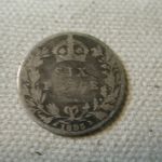 1895 Great Britain 6P K779 Very Good