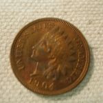 1904 Red U.S Indian Head Cent Choice Gem Uncirculated