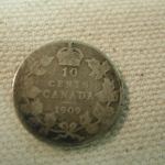 1909 Canada 10C K10 Very Good