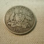 1916M Australia 1S K26 Very Fine