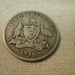 1916M Australia 1S K26 Very Fine