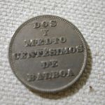 1929 Panama 2 1/2 Cent Extra Fine K 8