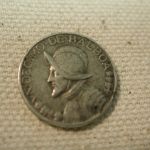 1933 Panama 1/2B K12.1 Very Fine