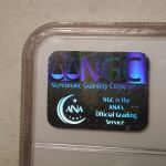 1936 25C Washington Quarter NGC MS 65 golden toning