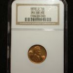 1938 D 1C Lincoln Wheat Cent NGC MS 66 RD Red