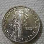 1941-D U.S Mercury Dime Full Split Bands Choice Uncirculated
