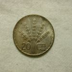 1942 Uruguay 20 Cents KM #29 ASW .0694 /UNC
