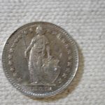1943B Swiss 1/2F K23 Uncirculated