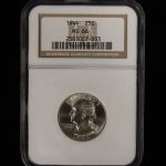 1944 25C Washington Quarter NGC MS 66 Blazing Bright White
