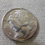 1945-D U.S Mercury Dime Full Bands Choice Uncirculated