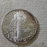 1945-D U.S Mercury Dime Full Bands Choice Uncirculated