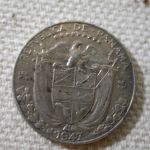 1947 Panama 1/10B K10.1 Extra Fine