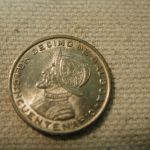 1953 Panama 1/10B K18 Uncirculated