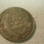 1953 Panama 1/4B K19 Extra Fine