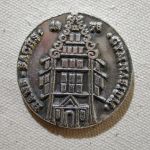 1976 Hans-Sachs Gymnasium Nuremburg 400th Anniversary 43mm coin