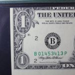 1995 New York $1 FR #1923-B PMG 64 EPQ Misalignment Error