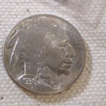1936-S U.S Five Cent Buffalo Nickel About Uncirculated