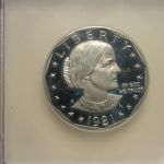 1981-S Susan B. Anthony Dollar ICG PRG 67 DCAM Type 1