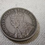 1913 Canada Twenty-Five Cents George V Extra Fine