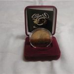 25th Walt Disney World Anniversary Commemorative Bronze Coin (1971-1996)