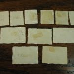 CANADA SCOTT #149-59 Complete Set of Ten Stamps – USED – Light Hinged