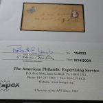 Blood’s Penny Post 15L15 Scott No.11 70R2L 1851 Philadelphia APS certified
