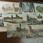 34 German Early 1900's Post Cards All Undivided Backs, Very Good Condition