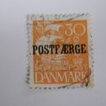 DENMARK #Q12, #Q13, #Q14 Postmarked 1927 Parcel Post Set