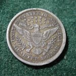 1898 U.S Barber Quarter Extra Fine
