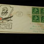 U.S Famous American Poets FDC 1C – 10C CPL