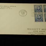 U.S Famous Americans 1C -10C CPL set Schott Motor FDC