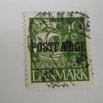DENMARK #Q12, #Q13, #Q14 Postmarked 1927 Parcel Post Set