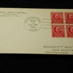 U.S Famous Americans 1C -10C CPL set Schott Motor FDC