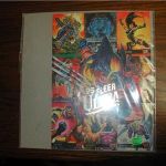 '95 Fleer Ultra X-MEN promotionatl 7 1/2 x 10 1/2 Sheet (1994)