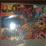 '95 Fleer Ultra X-MEN promotionatl 7 1/2 x 10 1/2 Sheet (1994)