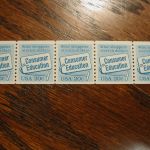 US #2005 PL #4 20¢ - 1982 Consumer Education Coil Stamp Strip of 10 /NH