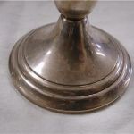 Antique Gorham Sterling Silver Birmingham hallmark candlestick holders 3 1/2