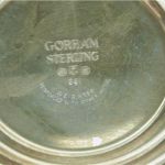 Antique Gorham Sterling Silver Birmingham hallmark candlestick holders 3 1/2