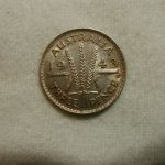 Australia 1943D Three Pence KM #37 AU