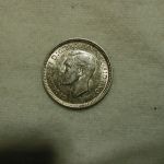 Australia World Coin 1943D Three Pence KM #37 AU