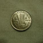 Australia World Coin 1943D Three Pence KM #37 AU