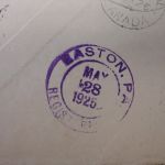 Canada 1925 Montreal Registered Cover to US back stamped Easton PA