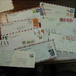 China, Tiawan, Japan, commerical Covers 1970-80's lot of 40