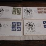 Canada 1967-70 First Day Covers lot of 41 Cached, Pencil addressed
