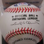Hank Aaron signed baseball PSA Certified