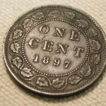 1897 Canada One Cent Extra Fine #KM7