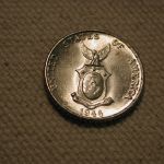 1944-D PHILIPPINES 10 Cent (Bright White) K181 BU