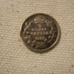 1907 Canada 5 Cent Extra Fine KM #22
