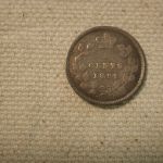 1891 Canada 5 Cent Very Fine KM #2
